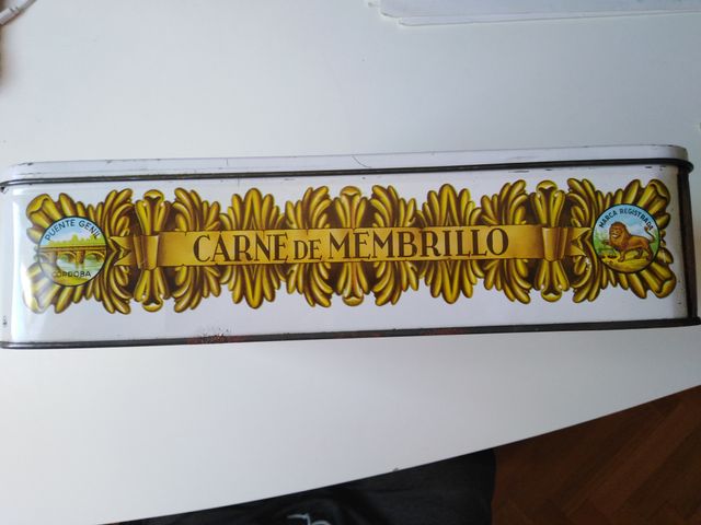 Antigua caja Carne de Membrillo Rafael Estrada