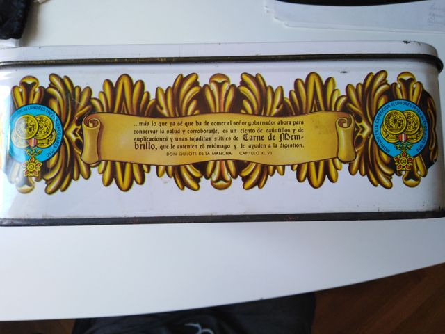 Antigua caja Carne de Membrillo Rafael Estrada