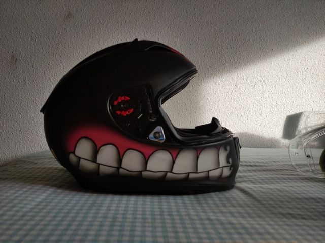 Casco Ls2 ff323 Arrow talla M con dos viseras 