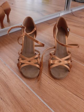 Zapatos de baile salsa de segunda mano en WALLAPOP