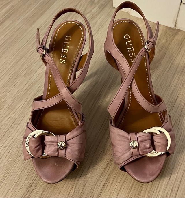 Sandalias guess de piel