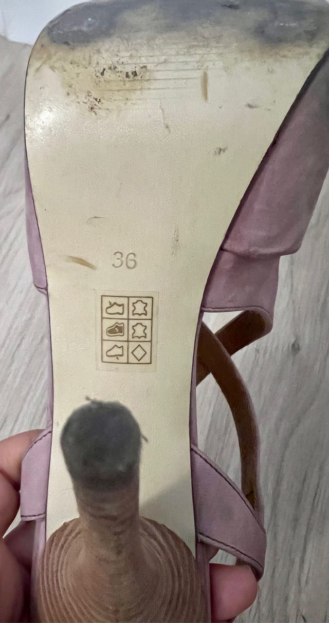 Sandalias guess de piel