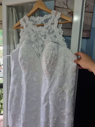 Manga 3/4 Vestidos de Novia Elegantes - Hebeos.es
