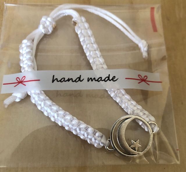 Pulsera luna y estrella