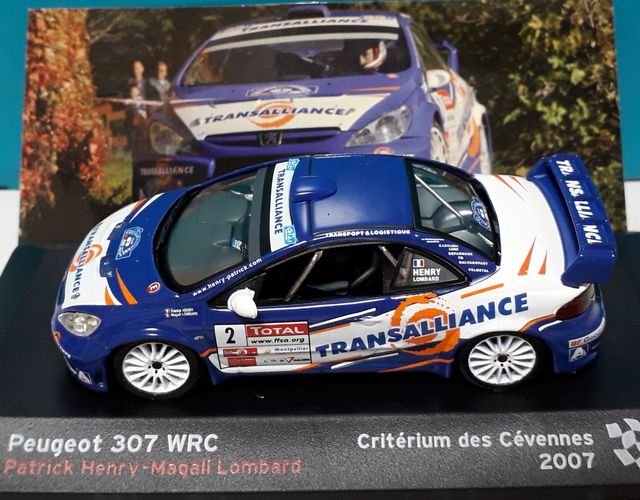 Altaya rally Peugeot 307 WRC 1/44