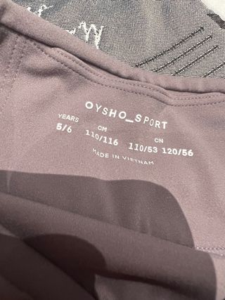 Oysho estrena su primera colección deportiva para niñas y madres