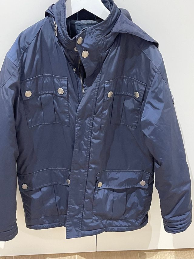 Cazadora azul marino Hackett niño.