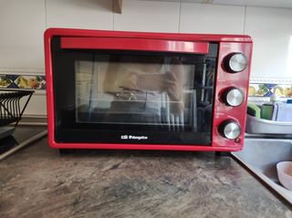 Mini horno eléctrico 25L (Orbegozo HOC 259) de segunda mano por 25 EUR en  Madrid en WALLAPOP