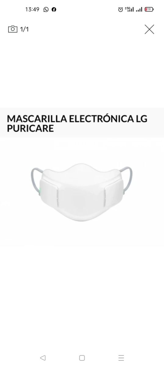 Mascarilla LG