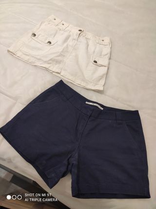 Falda y pantalón corto fórmula joven de segunda mano por 10 EUR en Cheste  en WALLAPOP