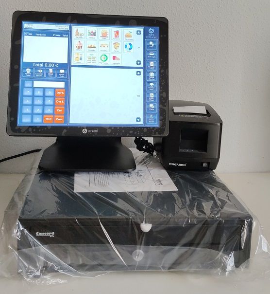 TPV TACTIL 15" +Programa demo 30 dias