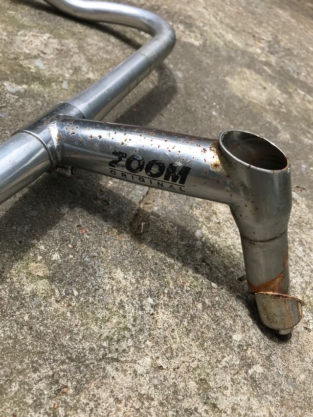 Manillar y potencia bicicleta