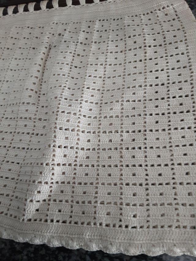 bolso croché asas plástico hecho a mano hilo perlé