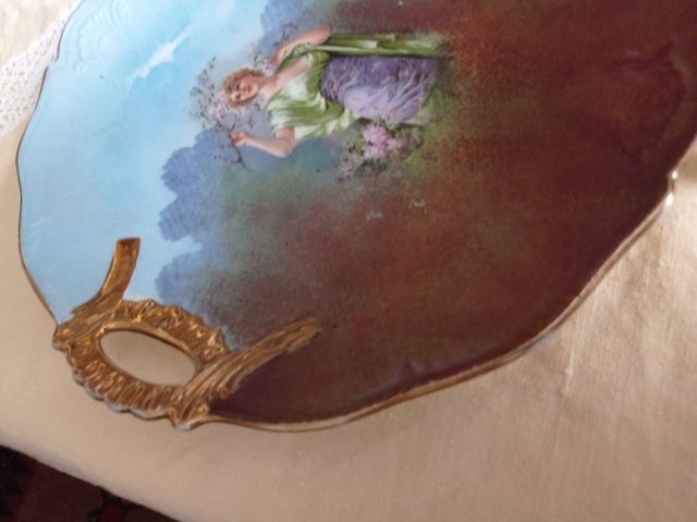 Platos+taza porcelana francesa