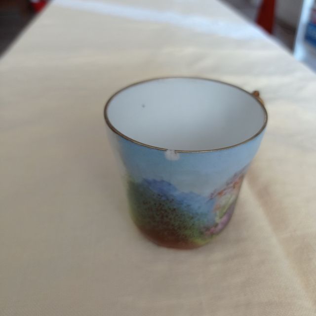 Platos+taza porcelana francesa