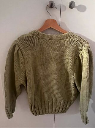 Chaqueta punto botón joya Zara de segunda mano por 20 EUR en Valencia en  WALLAPOP
