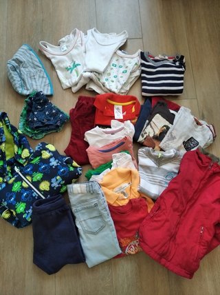 Lote ropa bebé niño TODO 15€ de segunda mano por 15 EUR en Palencia en  WALLAPOP