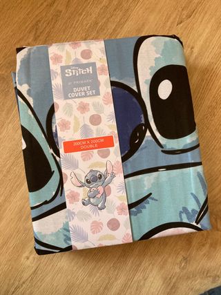 Sábanas stitch 200 cm x 200cm de segunda mano por 26 EUR en Piera en  WALLAPOP