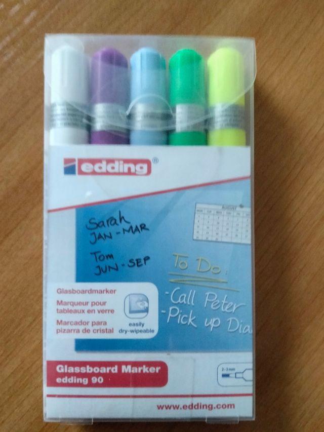 Marcador para cristal EDDING 90 a estrenar