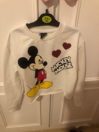 Sudadera Mickey primark de segunda mano por 5 EUR en Aldaia en WALLAPOP