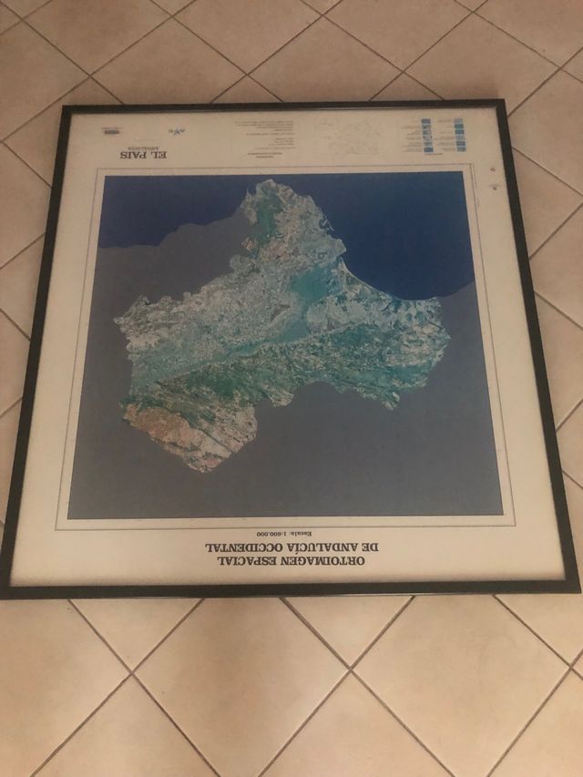 Marco madera y cristal (tamaño grande) 