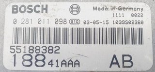 Centralita Motor  0281011098 0 281 011 098