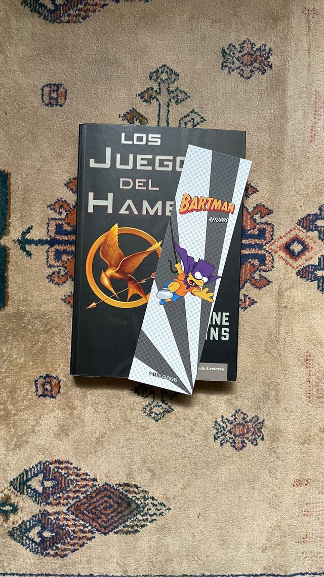 Marcapáginas de Los Simpson