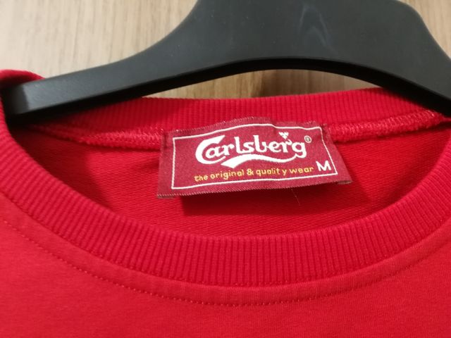 felpa con big logo Carlsberg