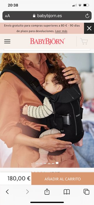 Mochilas portabebes de segunda mano en Cádiz en WALLAPOP