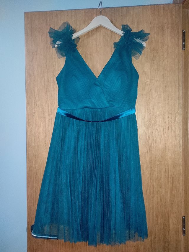 vestido corto de fiesta