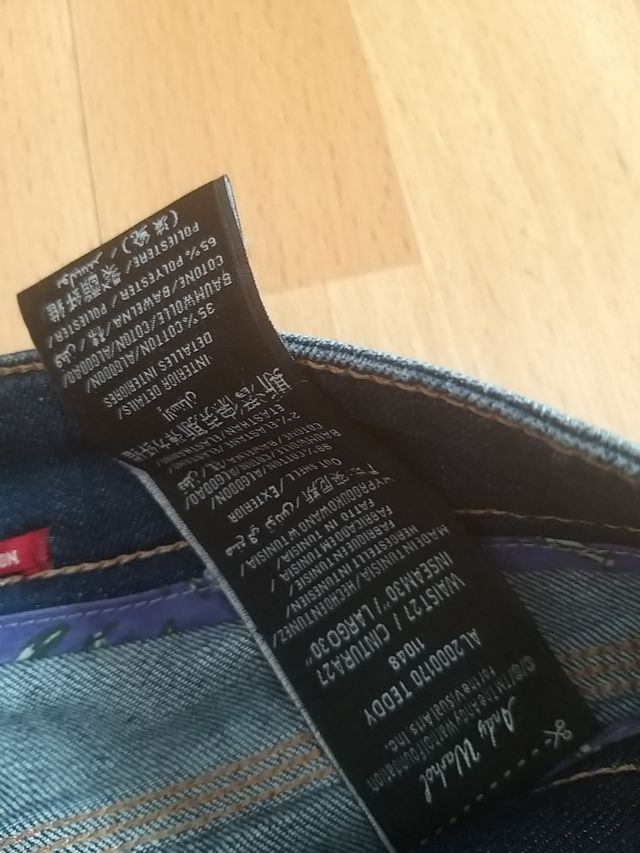 Vaqueros Andy Warhol chica, última oportunidad!