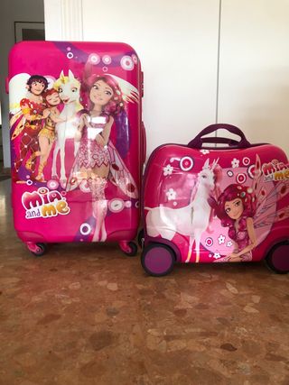 Juego de maletas infantil de niña de segunda mano por 40 EUR en Valencia en  WALLAPOP