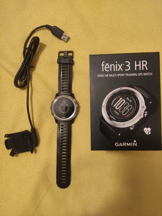 Garmin fénix 3 HR de segunda mano por 125 EUR en Talavera de la Reina en  WALLAPOP