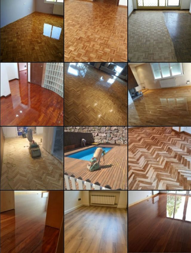 tarima ,rodapie y puertas