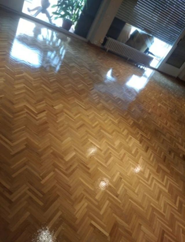 tarima ,rodapie y puertas