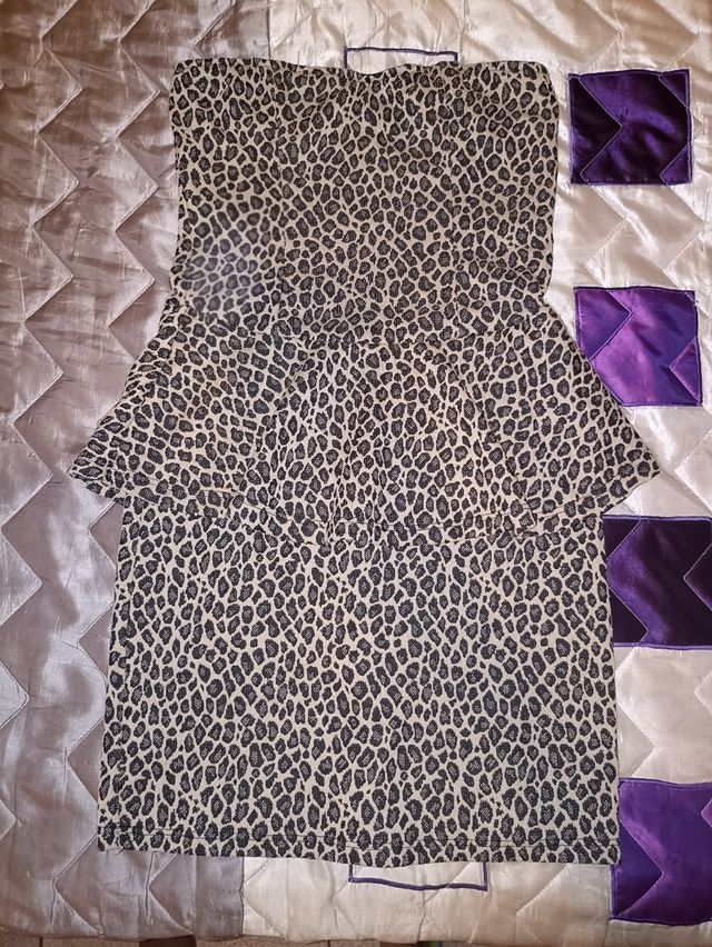 SOLO  ENVÍOS  vestido animal print mujer