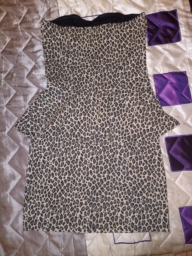SOLO  ENVÍOS  vestido animal print mujer