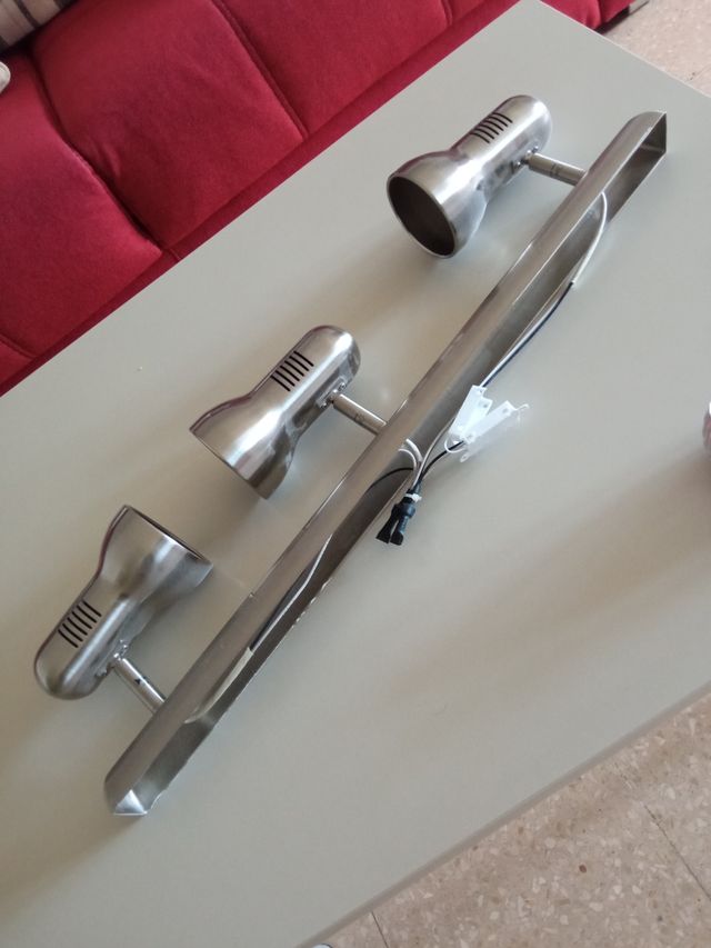 Foco. tres luces, focos.