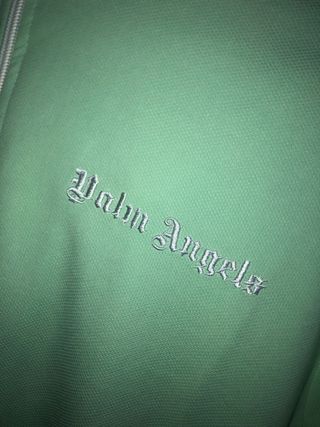 Chándal Palm Ángels verde menta de segunda mano por 55 EUR en Mataró en  WALLAPOP