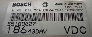 Centralita Motor  0281011504 0 281 011 504