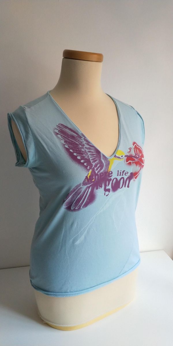 Camiseta Sisley. Talla L