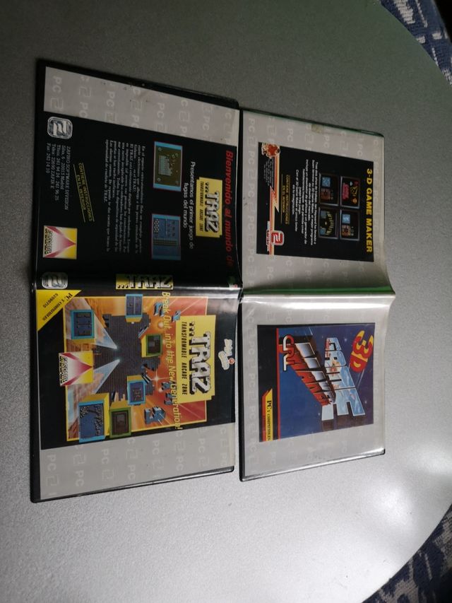 juegos PC ( sólo Caratula ) no tiene diskettes