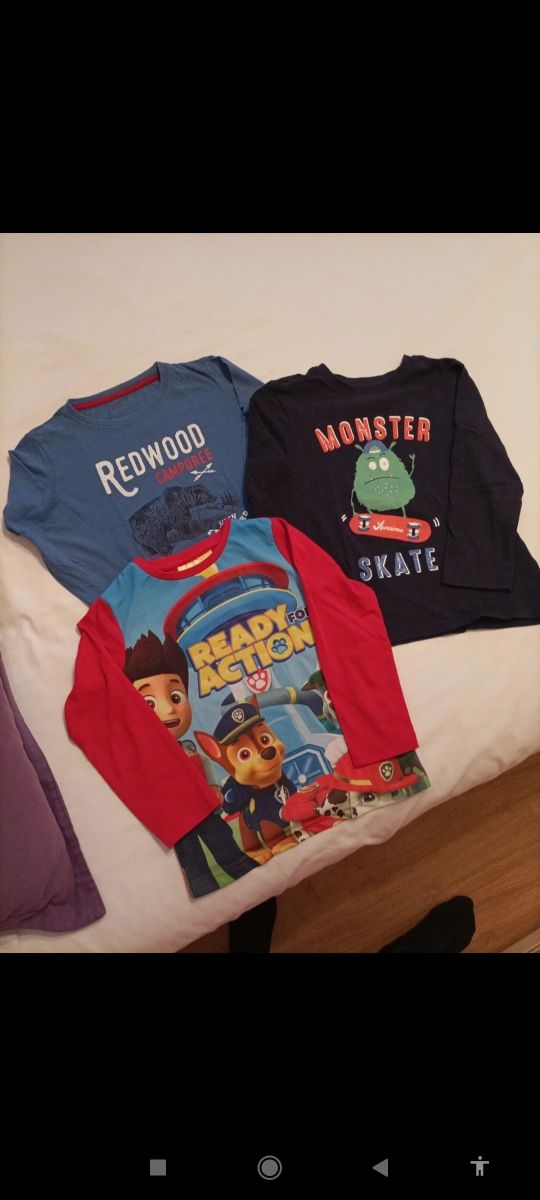 lote camisetas manga larga