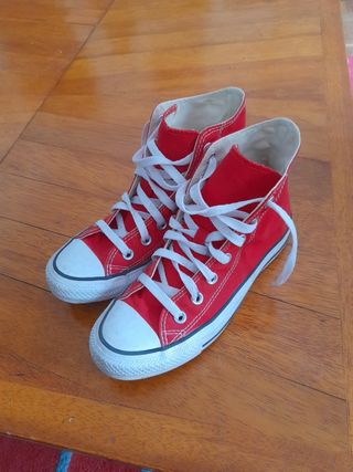 Rojas de Zapatos para Mujer de Converse | FASHIOLA.es