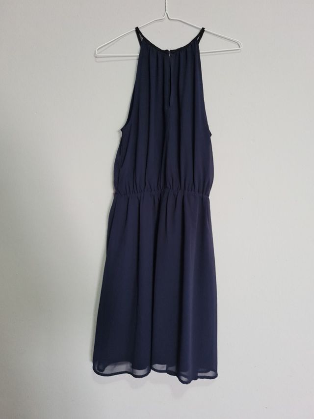 vestido cuello halter