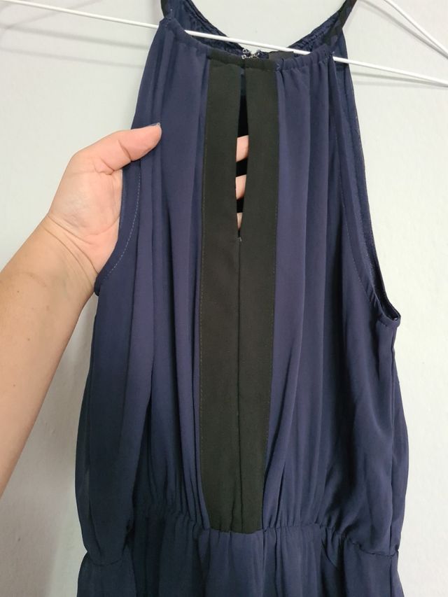 vestido cuello halter