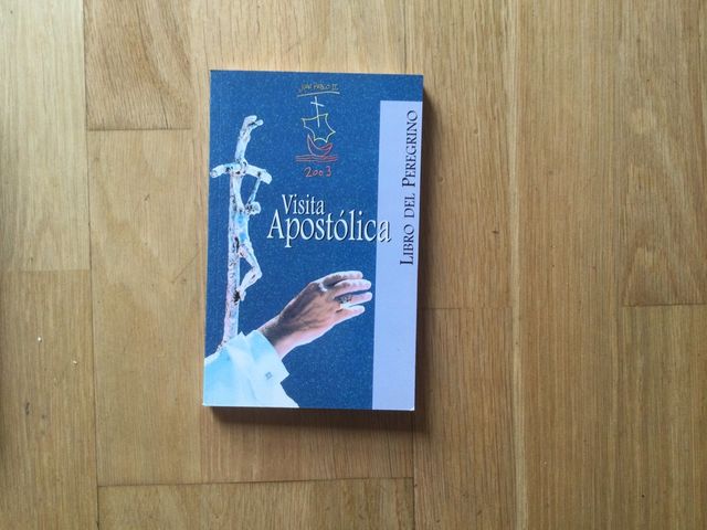 Visita apostólica libro del peregrino