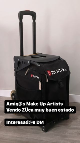 Maleta maquillaje ZUCA de segunda mano por 200 EUR en Madrid en WALLAPOP