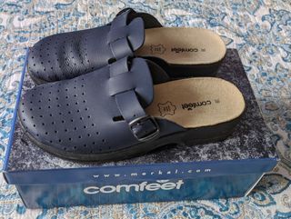 Zuecos de trabajo de segunda mano por 10 EUR en Siétamo en WALLAPOP