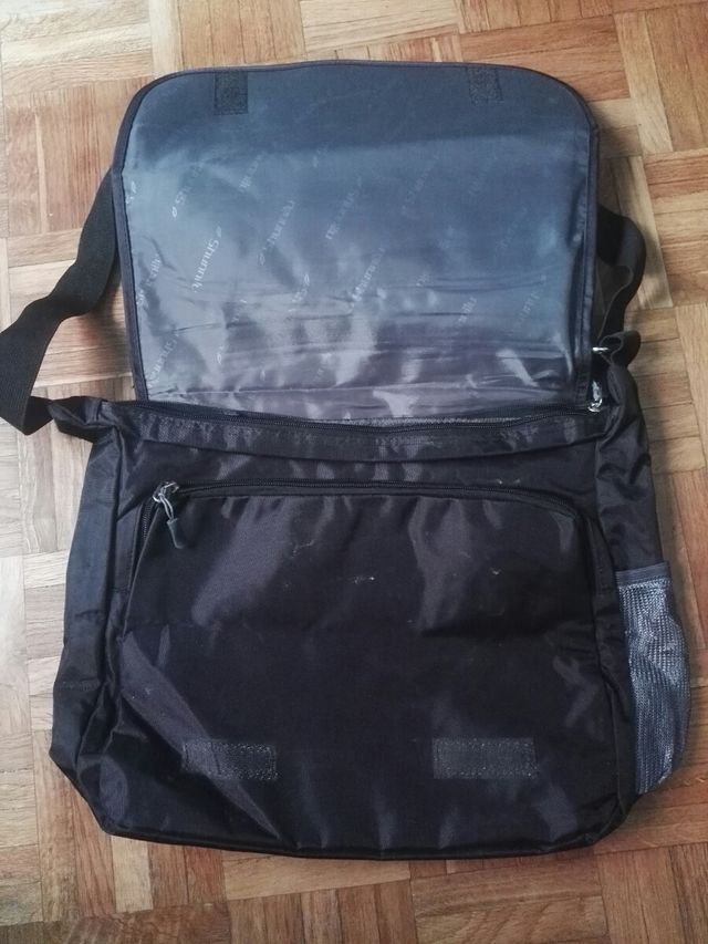 maletín portatil documentos bandolera carpeta